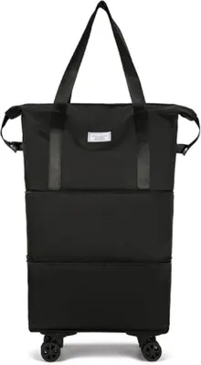Imagen del producto de CarryQuest® - Bolsa de viaje plegable, poliéster, 80x54x23 cm, color