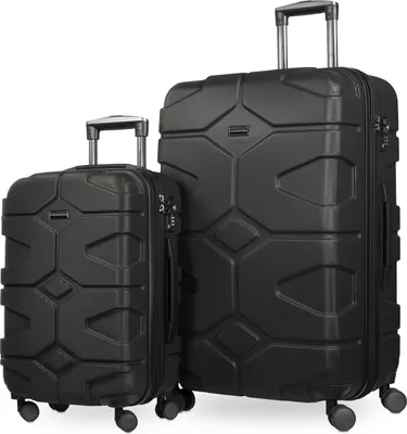 Produktbild von HAUPTSTADTKOFFER - X-Kölln - 2er Koffer-Set Trolley-Set Rollkoffer Reisekoffer, TSA, (S & L),Schwarz