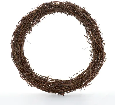Produktbild von Natürliche Weinreben-Kranzringe, Rattan-Reifen-Kranzreifen für DIY-Bastelarbeiten, Weihnachts-, Oster- und Feiertagsdekoration
