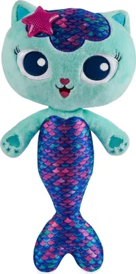 Zdjęcie produktu dla Gabby's Dollhouse GDH PLH Feature Plush MerCat GML, Dziewczyna, 3 lat(a), Brzmienie