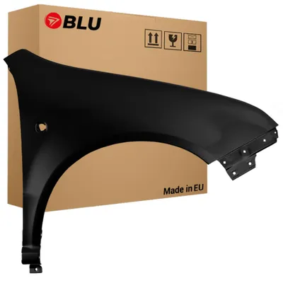 Obrázek produktu pro BLU Blatník náhrada pro Škoda Fabia 1 I (6Y) LF9R Pravý Černá SchwarzMagie | 1999-2007 | Přední | Lakovaný | Připravený k montáži