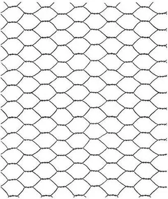 Produktbild von Sexagonales Verzinktes Gitter 100 Cm × 25 Mb, Maschenweite 25 Mm, Drahtdicke 0,8 Mm – 25,0 Mb – S-B 2940163