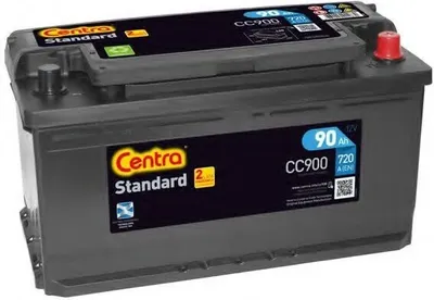 Produktbild von CENTRA Standard Starterbatterie 12V 90Ah 720A/EN L5 Batterie
