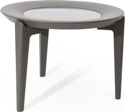 Immagine prodotto di Tavolino grigio da salotto tavolino tavolino ovale da salotto