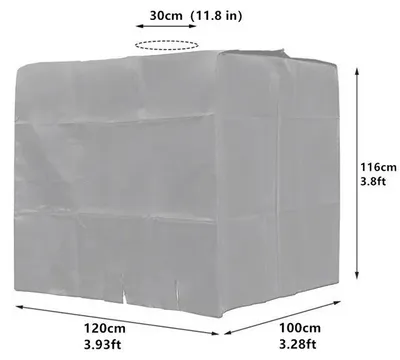 Produktbild von 4 Farben IBC Outdoor Abdeckung für Regenwassertank 1000 Liter