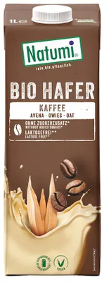 NAPÓJ OWSIANO - KAWOWY BEZ DODATKU CUKRÓW BIO 1 L - NATUMI
