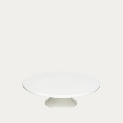 Immagine prodotto di Alzata per torte "nora" in Vetroceramica, diametro 28 cm - SG Secret de Gourmet