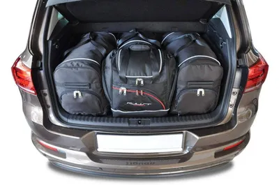 Produktbild von Vw Tiguan 2007-2015 Kofferraumtaschen Set 4 Stk