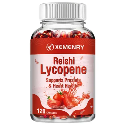 Image de Lycopène de Reishi 300 mg - Anti-âge, anti-stress, digestion et santé de la prostate