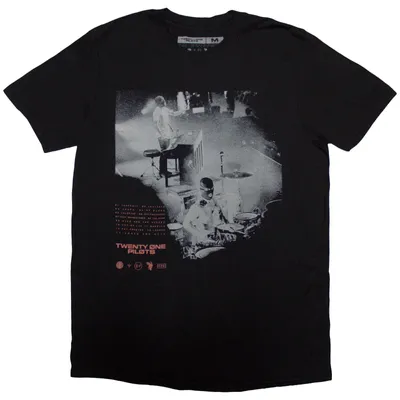 Produktbild von Twenty One Pilots Masked Black XL T-Shirt