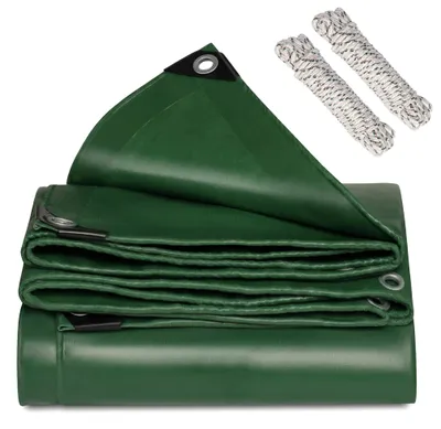 Imagen del producto de Lona, impermeable, resistente al desgarro, color verde, 3x5 metros