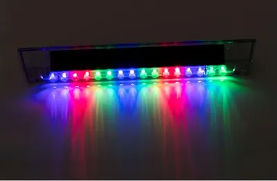 Immagine prodotto di Luce dell'automobile di avvertimento 14 LED lampada stroboscopica di emergenza dell'automobile di energia solare colorata