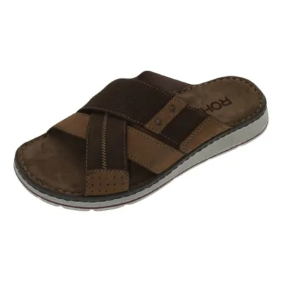 Produktbild von Rohde Brunello Mocca Grainnappa Herren Sandale in Braun, Größe 43