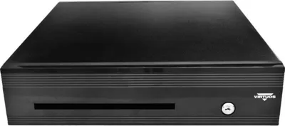 Produktbild von Virtuos Kassenschublade C425D-Luxe, kugelgelagert, mit Kabel, 9-24V