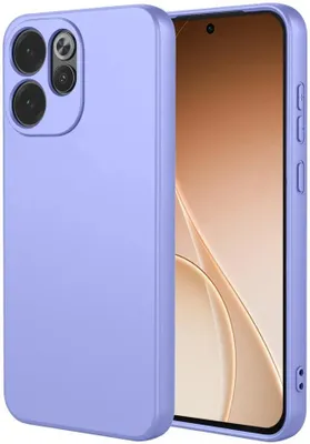 Obrázek produktu pro Pouzdro pro Oppo Reno15 Max - Zadní kryt Phonesta Soft Silk Silikonový - Fialové