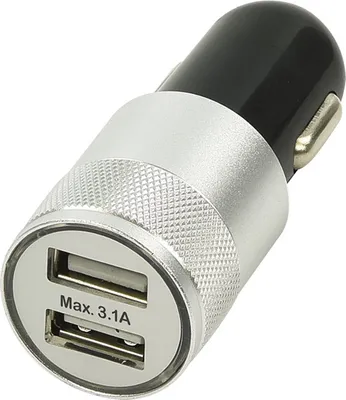 Obrázek produktu pro 2-cestná USB nabíječka typu A 12V/24V 3100mA