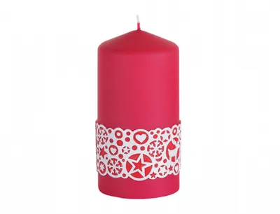 Obrázok produktu pre Nohel Garden Vianočná sviečka FASHION COUNTRY WAR 6x13cm