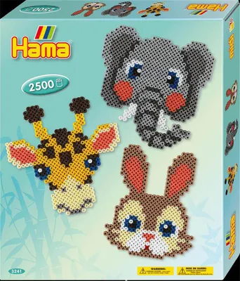 Produktbild von Hama Beads 3241, Mehrfarbig, 2500 Stück(e)