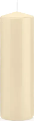 Produktbild von Wiedemann Stumpenkerzen Bisquit Ø 60 x 185 mm, 16 Stück, 61 Brenndauer