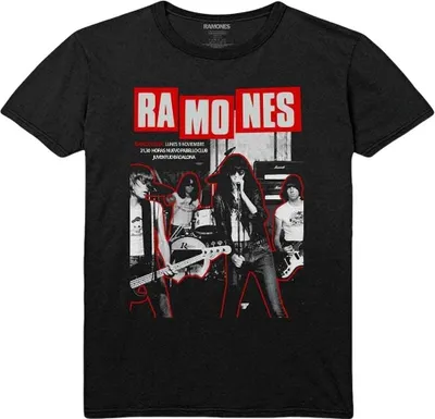 Produktbild von Ramones Barcelona Black S T-Shirt