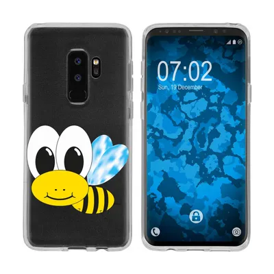 Produktbild von PhoneNatic Case kompatibel mit Samsung Galaxy S9 Plus Silikon-Hülle Cutiemals M1