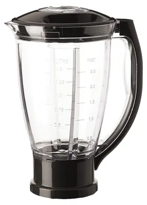 Obrázok produktu pre Moulinex XF634BB1, Miska k mixéru, Čierna, Priehľadná, 1,5 L, QA40/QB40/QA50/QB50/QA60/QB60/QA70