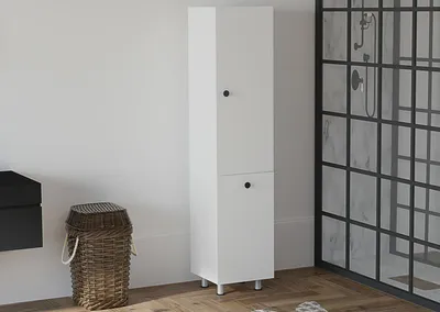 Produktbild von Skye Decor, Lipa- Lipa PUQ, Weiß, Schuhschränke, 154,8x35x31,9 cm, 100% Melaminbeschichtete Partikelplatte