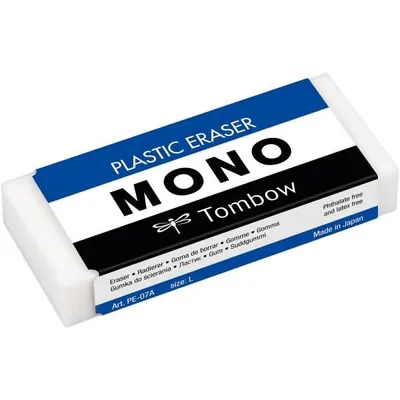 Image de Gomme Mono L PVC blanc