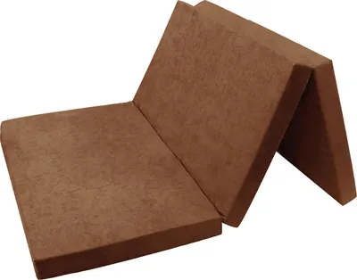 Produktbild von Klappmatratze Gästematratze 12. Braun XXL - 195x120x8cm W396 12 FORTISLINE
