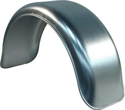 De Haan - Kotflügel einzelachse Stahl 220mm x 800mm rundes Modell für Bootsanhänger