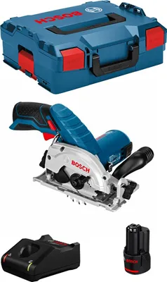 Produktbild von Kreissäge BOSCH GKS 12V-26 (1 x 3,0 Ah + GAL12V-40 + L-Boxx 136)