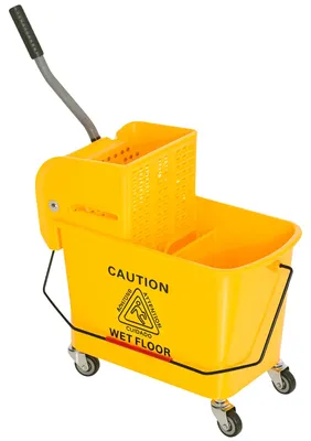 Obrázek produktu pro Kbelík na mop, objem 20 l, s kolečky, žlutý
