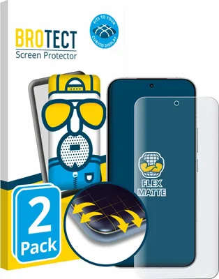 Produktbild von 2x BROTECT Fullscreen Schutzfolie für Xiaomi Poco F8 Ultra Displayschutz Folie Fullcover Matt Entspiegelungsfolie