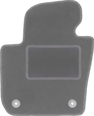 Image de Tapis de sol conducteur en velours graphite adapté à la Skoda Superb II (2008-2015, berline, break) – avec fixations – ajustement parfait