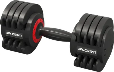 Produktbild von CRIVIT Kurzhantel-Set Hantel Krafttraining Sport Fitness verstellbar 11,5 kg