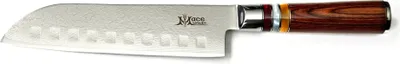 Zdjęcie produktu dla Nóż kuchenny MaceMaker BORBONA SANTOKU SanMai Damascus