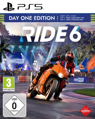 Produktbild von Milestone RIDE 6 PS5-Spiel - Day One Edition