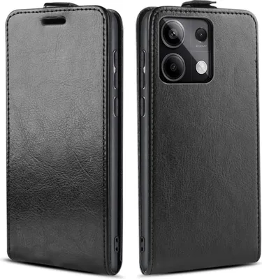 Produktbild von Handy Hülle für Xiaomi Redmi Note 13 Pro 5G Magnet Cover Case Klapphülle Schutzhülle Farbe: Schwarz