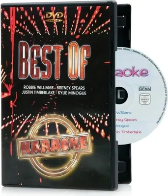 Produktbild von Karaoke DVD CD für Karaokeabend Best of ohne Originalsongs