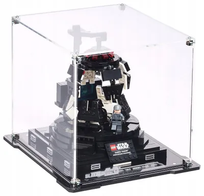 Produktbild von Blacked Brick Vitrine für LEGO® 75296 Star Wars – Darth Vader™ Meditationskammer