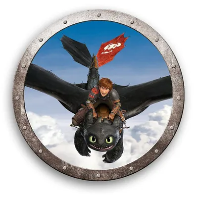 Produktbild von Dekokissen Ø 36 cm,  Fliegender Drache 36x36