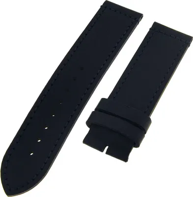 Produktbild von NAUTICA Ersatzband Uhrenarmband LEDER blau 22mm ohne Schließe