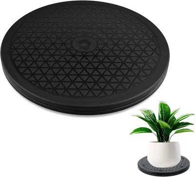 Productafbeelding van Cm Draaiplatform Draaischijf Met - Stalen Kogellagers - 360 Graden Draaiende Plateaus - Multifunctioneel Draaibaar - Platform - Diamantpatroon