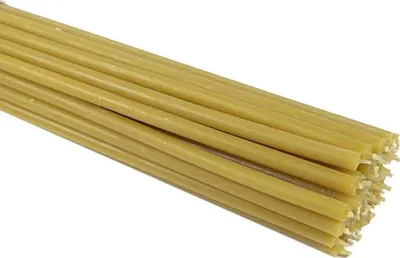 Produktbild von 387g (ca. 40 St.) Bienenwachs Kerzen Nr.40 36264