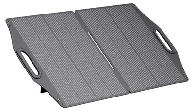 Obrázek produktu pro SolarPowa 100 – skládací solární panel o výkonu 100 W – monokrystalický – výstupní výkon 45 W přes USB-C a 18 W přes USB-A – konektor MC4 – vodotěsný (IP68) – určený pro napájení powerbank a dalších zařízení