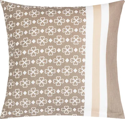 Immagine prodotto di Cuscino in cotone - 40x40 cm - Beige, Bianco