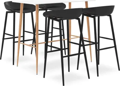Produktbild von 5-tlg. Bar-Set Weiß und Schwarz
