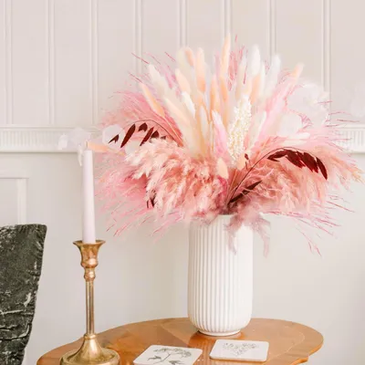 Immagine prodotto di Omgoods - Pampas, essiccato naturalmente, 85 pezzi per decorazioni