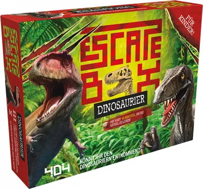 Produktbild von Escape Box: Dinosaurier