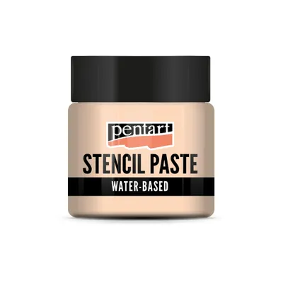Produktbild von PENTART Schablonierpaste, Perlglanz, 50 ml, Aprikose
